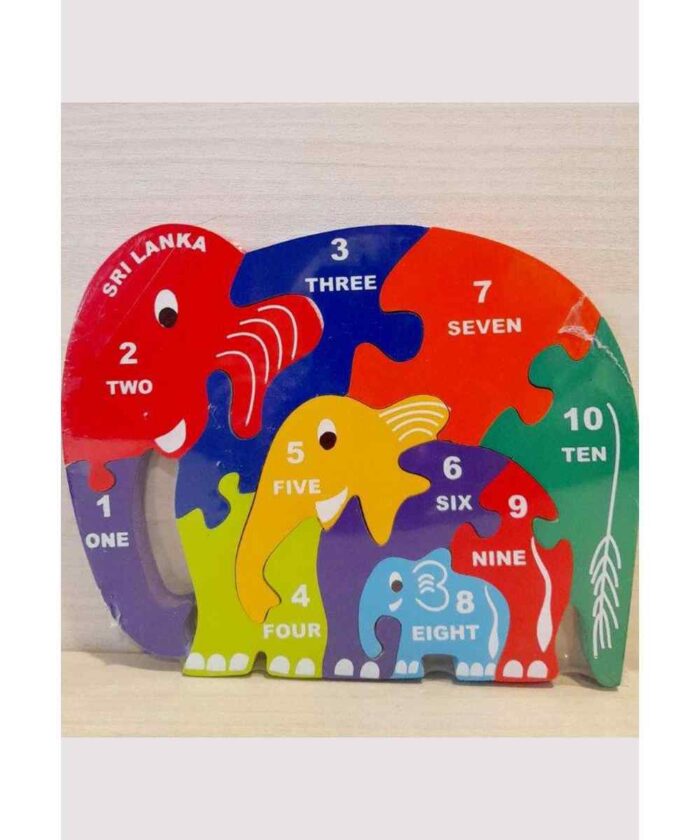 Elephant Three (Tinky Toy) Medium